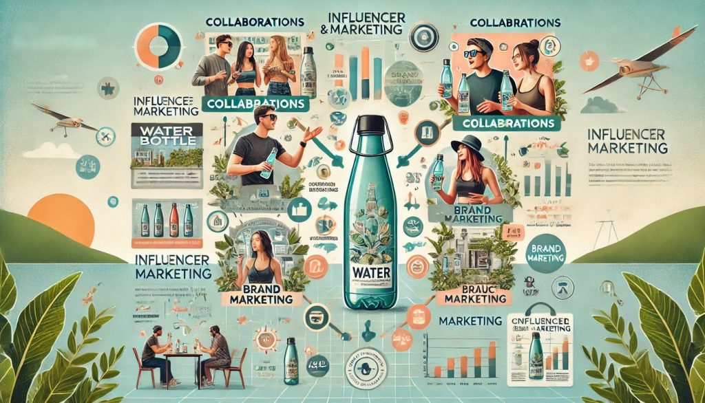 Collaborations and Influencer Marketing for Water Bottle Brands