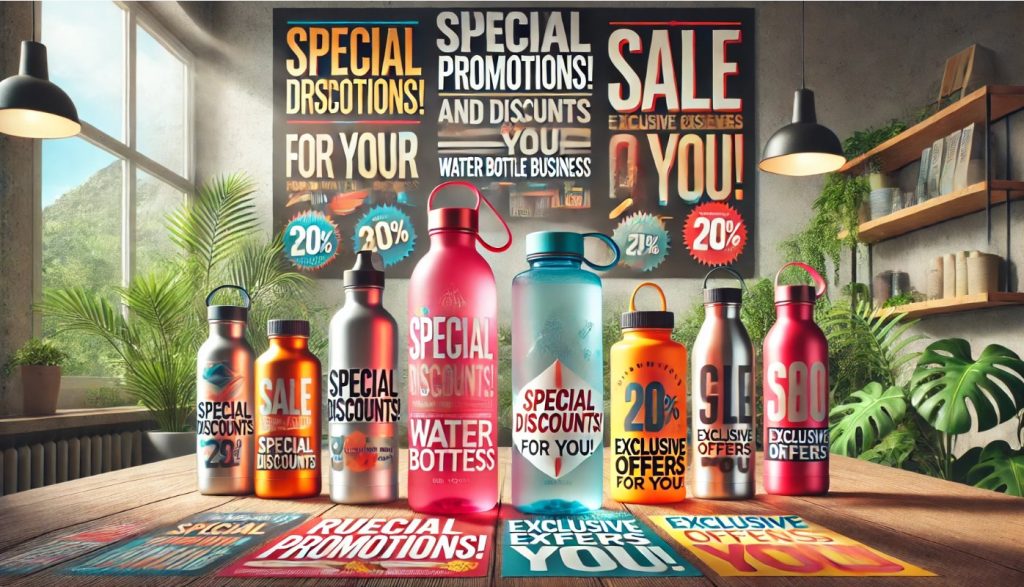 Running Promotions and Discounts for Your Water Bottle Business