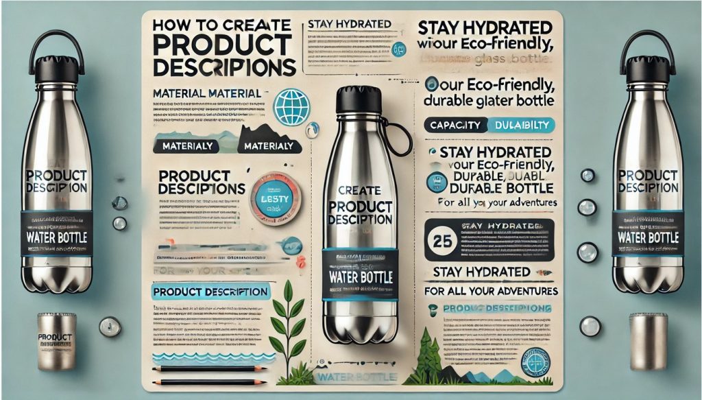 How to Create Compelling Water Bottle Product Descriptions