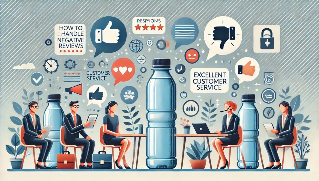 How to Handle Negative Reviews of Your Water Bottles