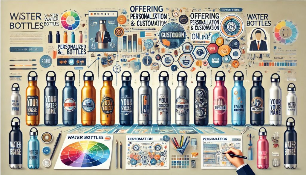 Offering Personalization and Customization to Drive Sales of Water Bottles