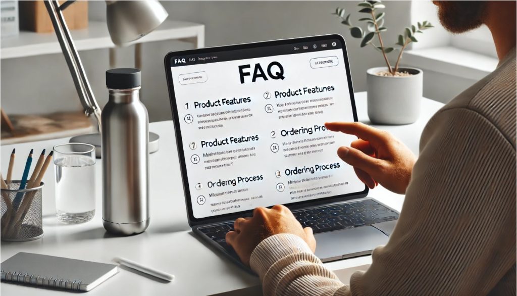Building an FAQ Page for Your Water Bottle Brand