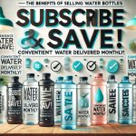 The Benefits of Selling Water Bottles Through Subscription Models